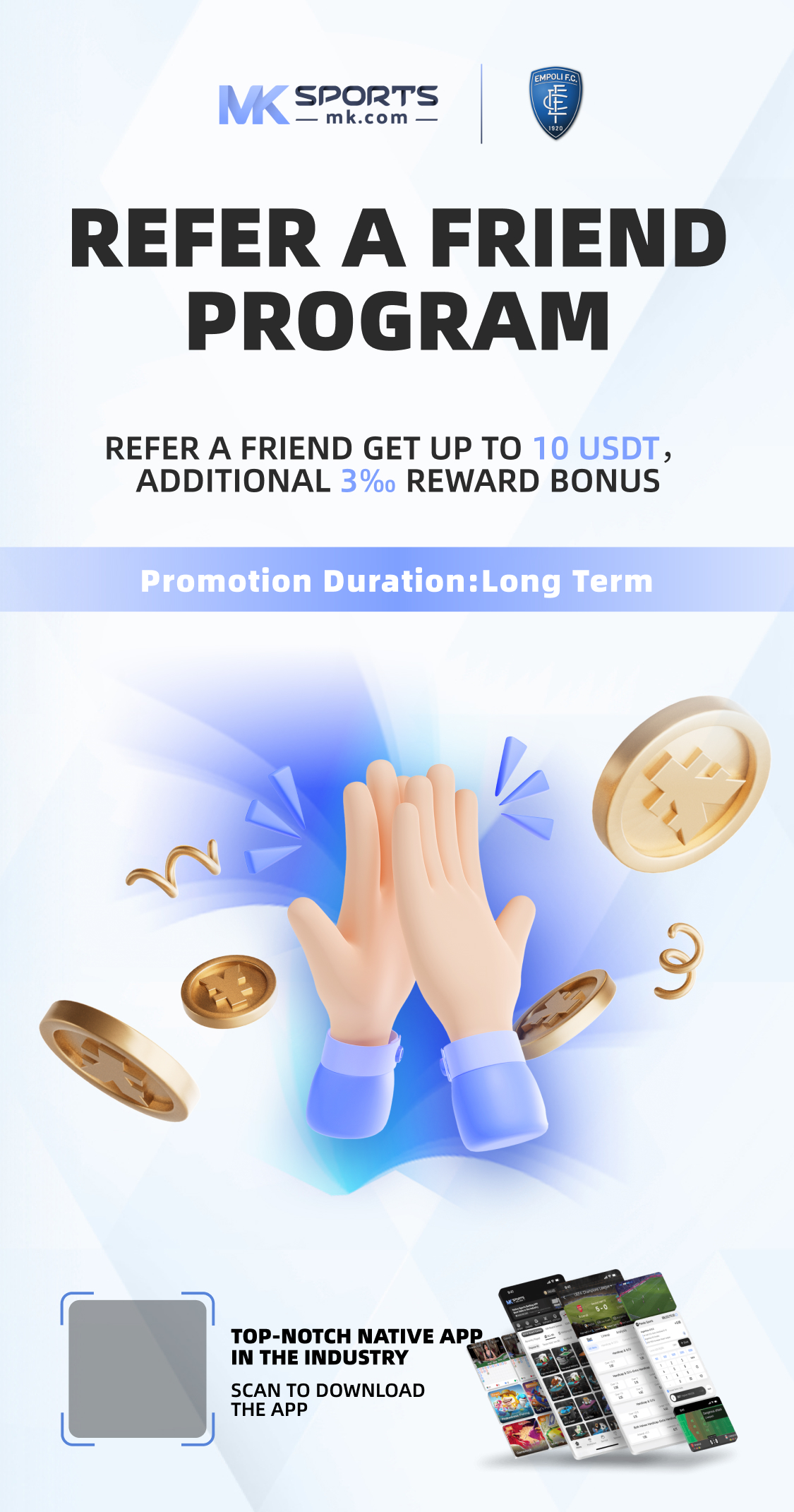 100% FIRST DEPOSIT BONUS